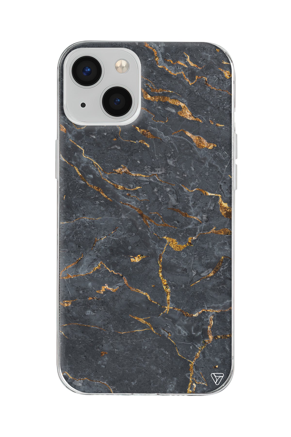 Gold ve Black Lansman Model İçi Kadife Silikon Telefon Kılıfı