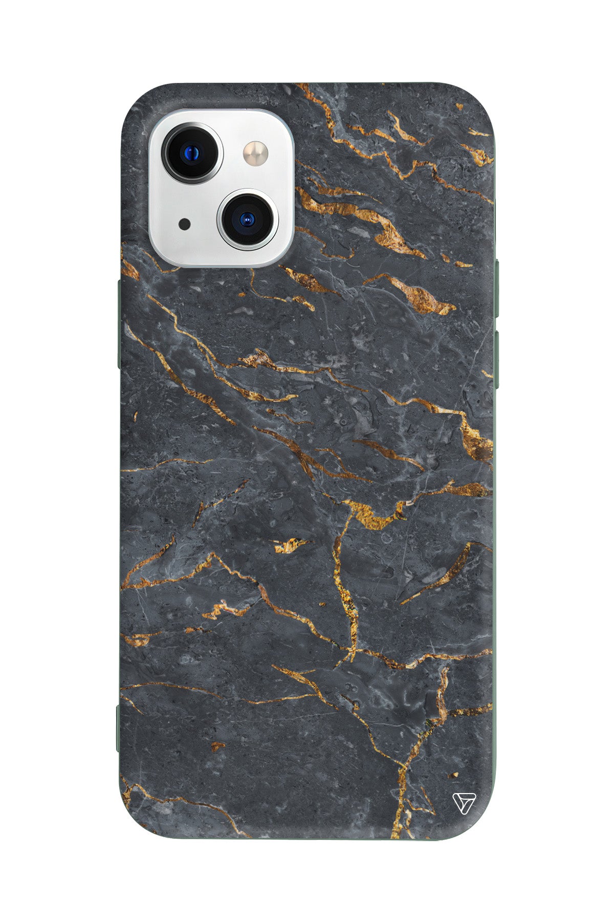 Gold ve Black Lansman Model İçi Kadife Silikon Telefon Kılıfı