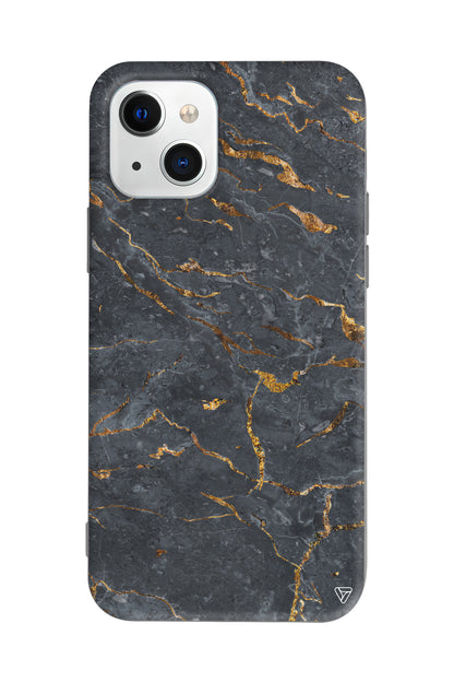 Gold ve Black Lansman Model İçi Kadife Silikon Telefon Kılıfı