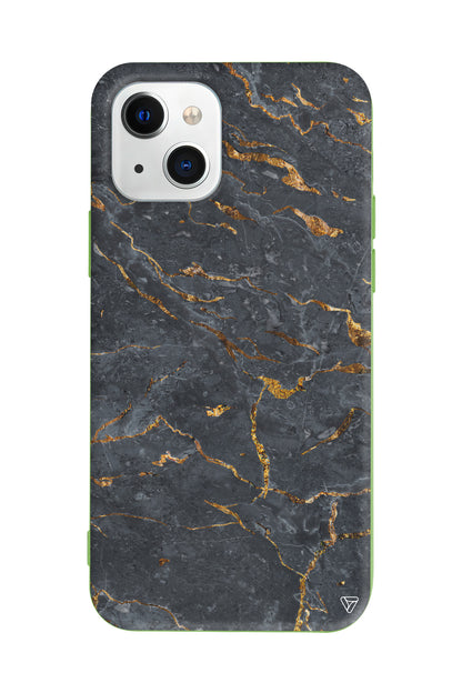 Gold ve Black Lansman Model İçi Kadife Silikon Telefon Kılıfı