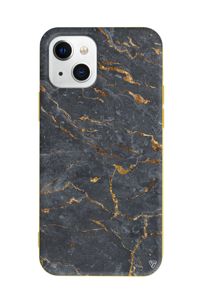 Gold ve Black Lansman Model İçi Kadife Silikon Telefon Kılıfı