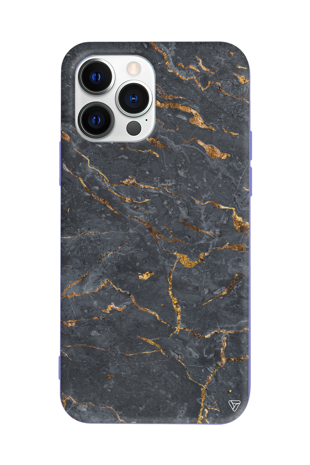 Gold ve Black Lansman Model İçi Kadife Silikon Telefon Kılıfı