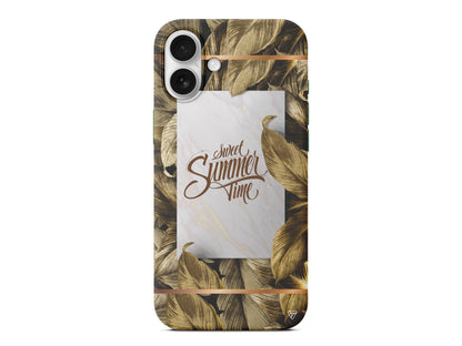 Sweet Summer Lansman Model İçi Kadife Silikon Telefon Kılıfı – Plus Serisine Özel