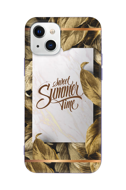 Sweet Summer Lansman Model İçi Kadife Silikon Telefon Kılıfı – Plus Serisine Özel