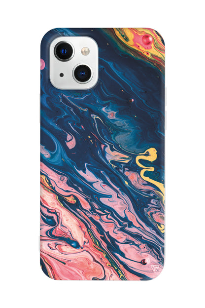 Yagli Boya Lansman Model İçi Kadife Silikon Telefon Kılıfı – Plus Serisine Özel