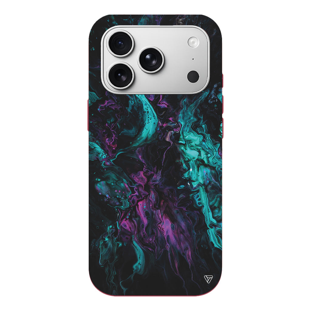 Cosmos Lansman Model İçi Kadife Silikon Telefon Kılıfı