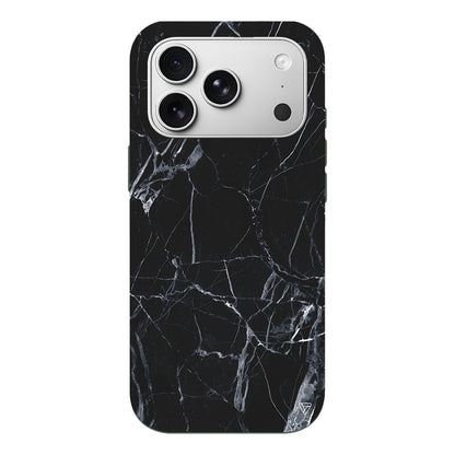 Siyah Catlak Lansman Model İçi Kadife Silikon Telefon Kılıfı