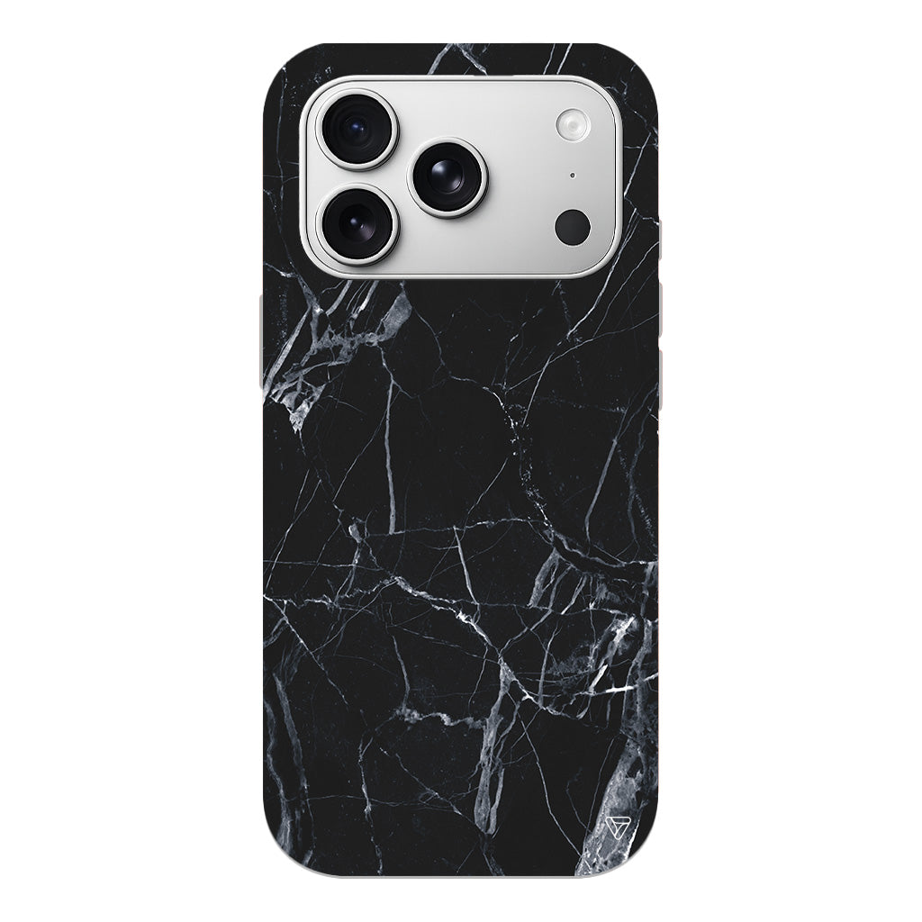 Siyah Catlak Lansman Model İçi Kadife Silikon Telefon Kılıfı