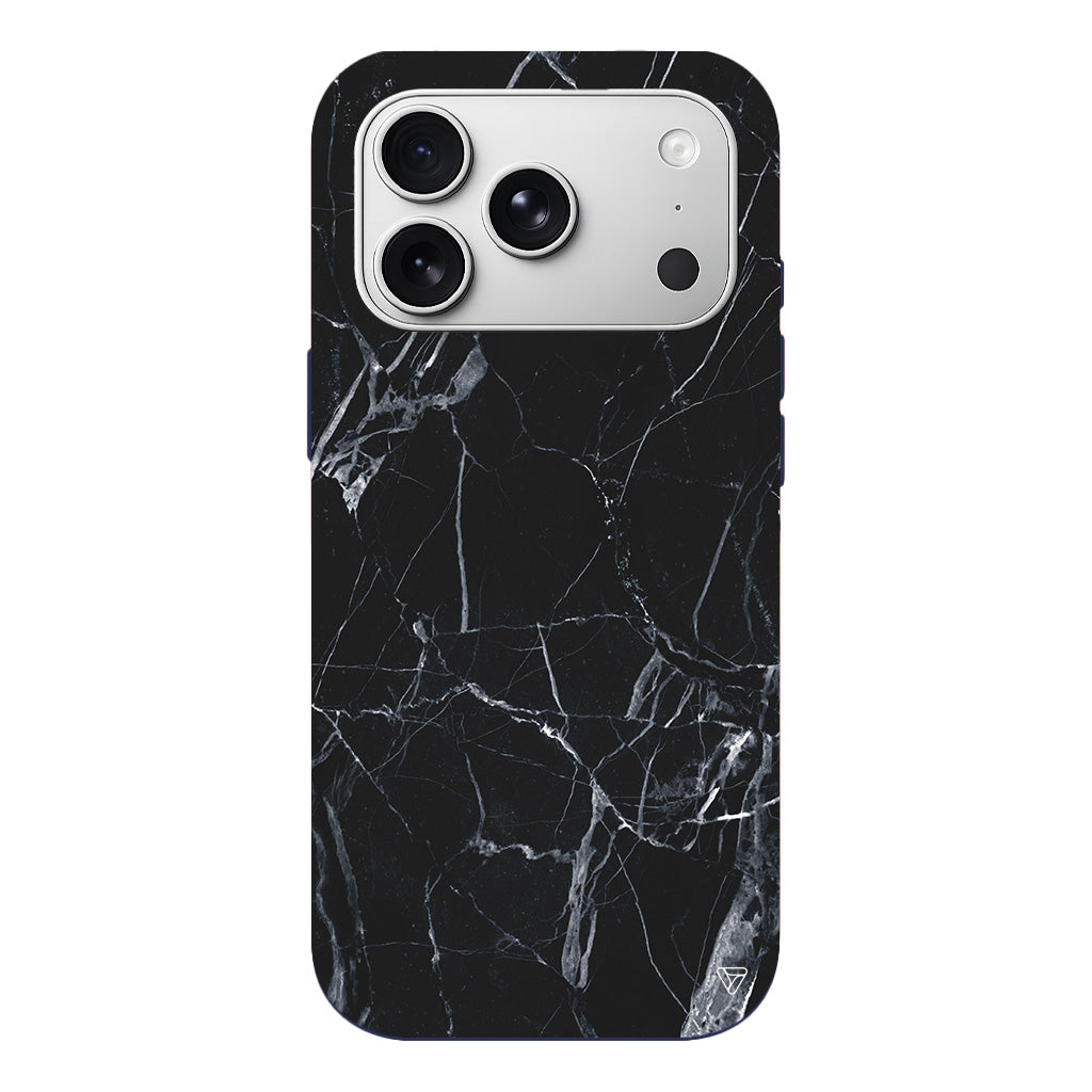 Siyah Catlak Lansman Model İçi Kadife Silikon Telefon Kılıfı