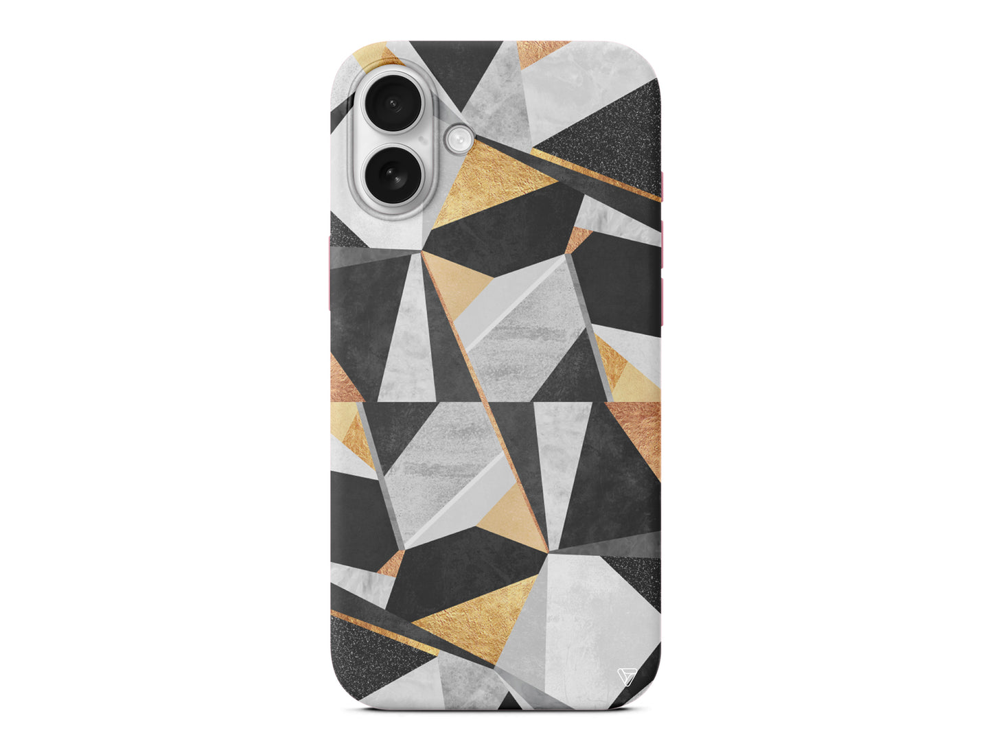 Ucgen Sekiller Lansman Model İçi Kadife Silikon Telefon Kılıfı – Plus Serisine Özel