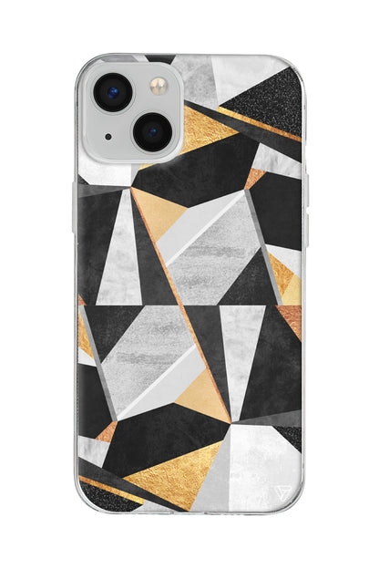 Ucgen Sekiller Lansman Model İçi Kadife Silikon Telefon Kılıfı – Plus Serisine Özel