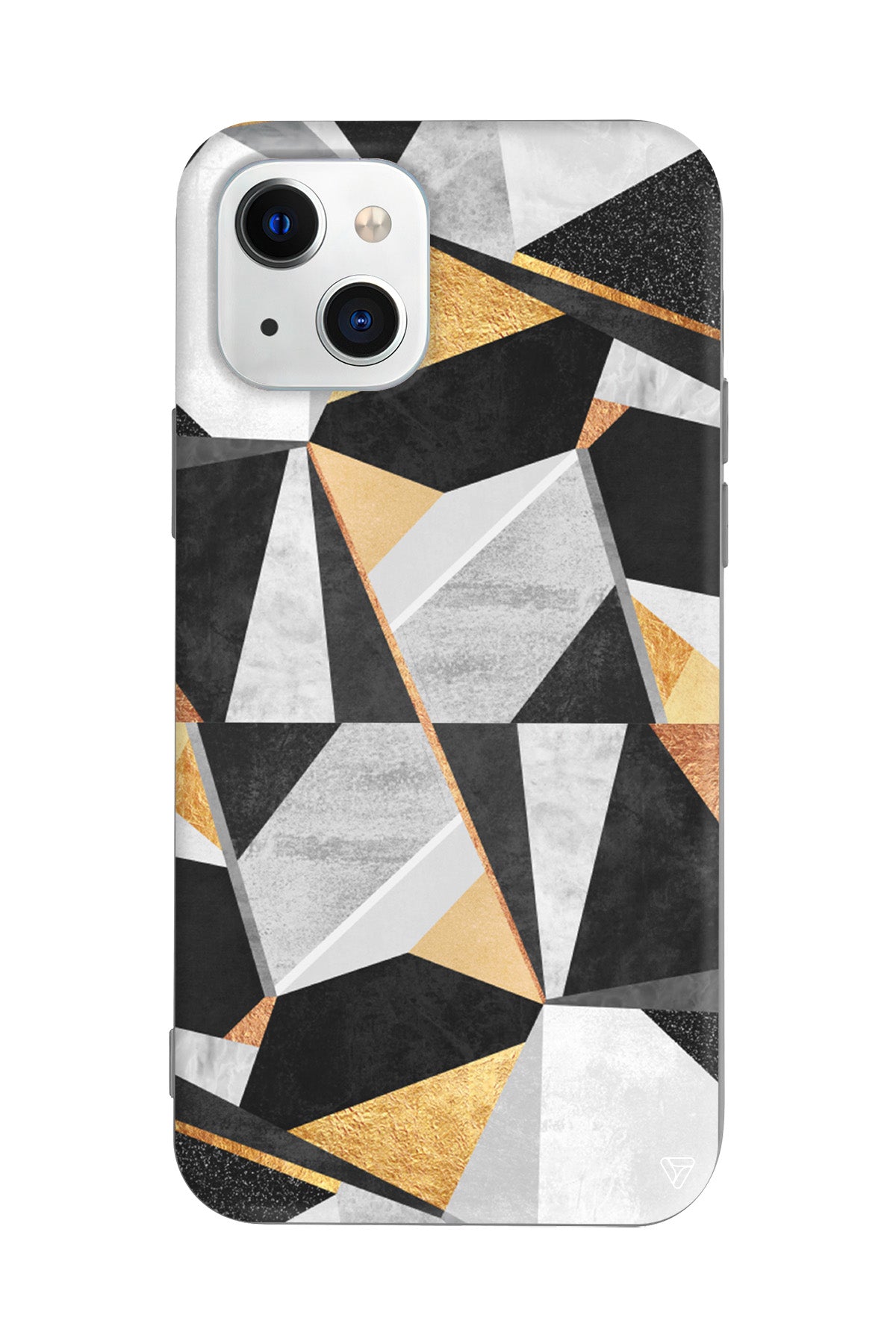 Ucgen Sekiller Lansman Model İçi Kadife Silikon Telefon Kılıfı – Plus Serisine Özel