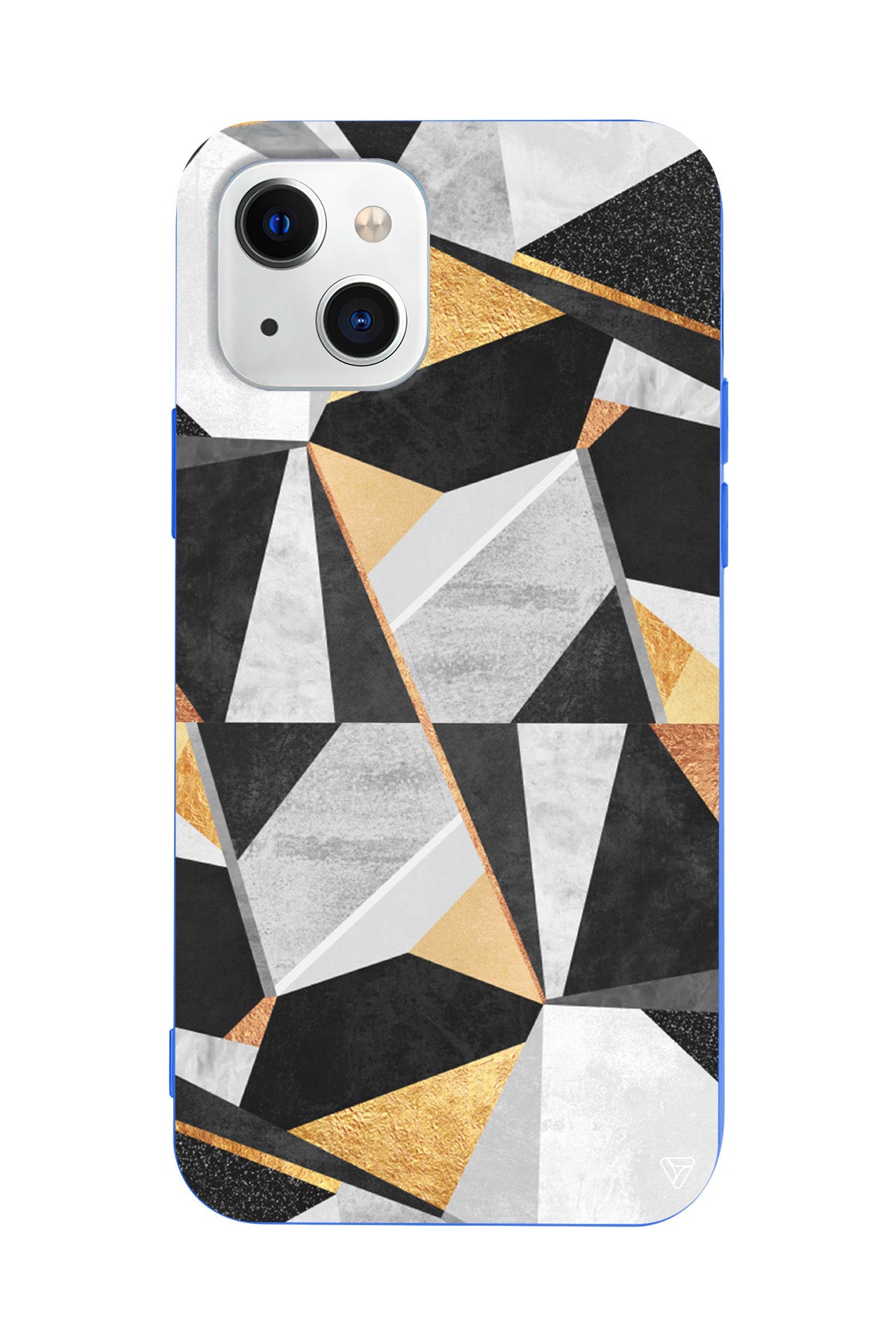 Ucgen Sekiller Lansman Model İçi Kadife Silikon Telefon Kılıfı – Plus Serisine Özel