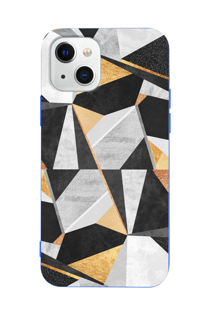 Ucgen Sekiller Lansman Model İçi Kadife Silikon Telefon Kılıfı – Plus Serisine Özel