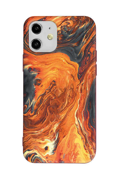 Lav Lansman Model İçi Kadife Silikon Telefon Kılıfı