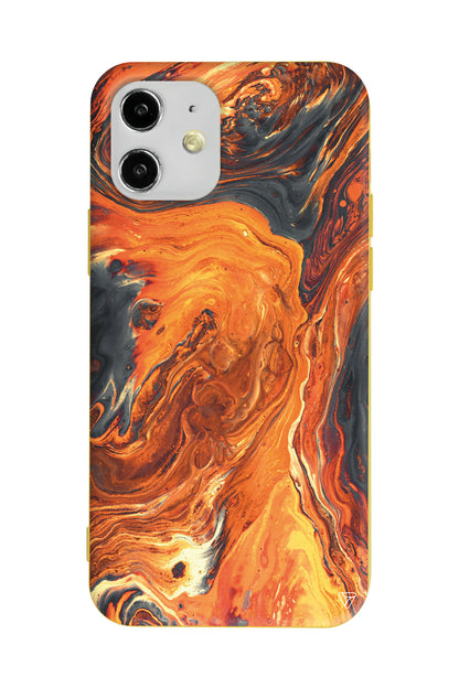 Lav Lansman Model İçi Kadife Silikon Telefon Kılıfı