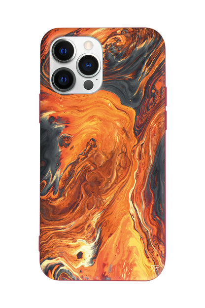 Lav Lansman Model İçi Kadife Silikon Telefon Kılıfı