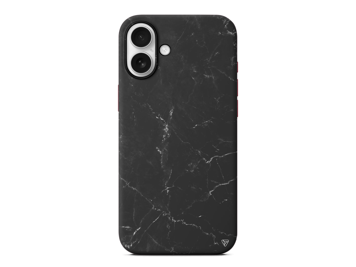 Black Marble Lansman Model İçi Kadife Silikon Telefon Kılıfı