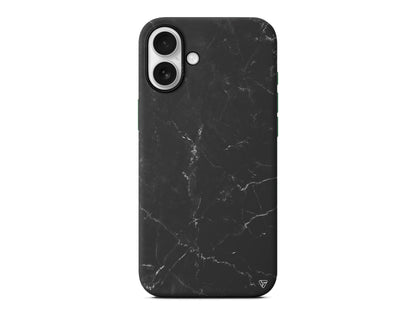 Black Marble Lansman Model İçi Kadife Silikon Telefon Kılıfı