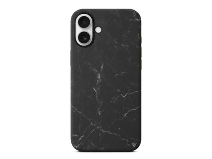 Black Marble Lansman Model İçi Kadife Silikon Telefon Kılıfı