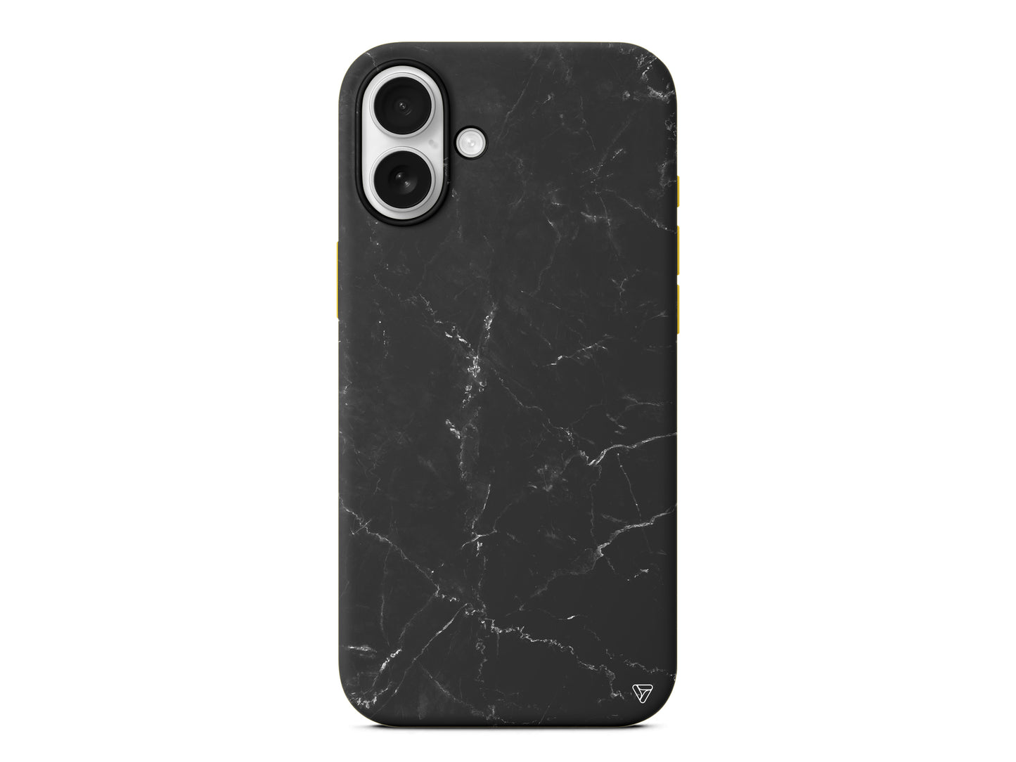 Black Marble Lansman Model İçi Kadife Silikon Telefon Kılıfı