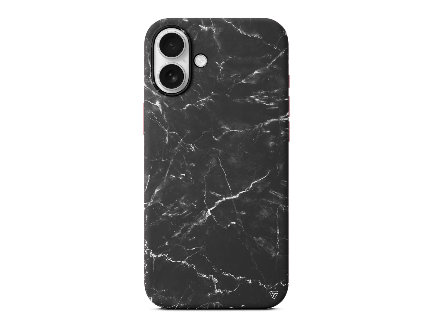 Black Marble 2 Lansman Model İçi Kadife Silikon Telefon Kılıfı