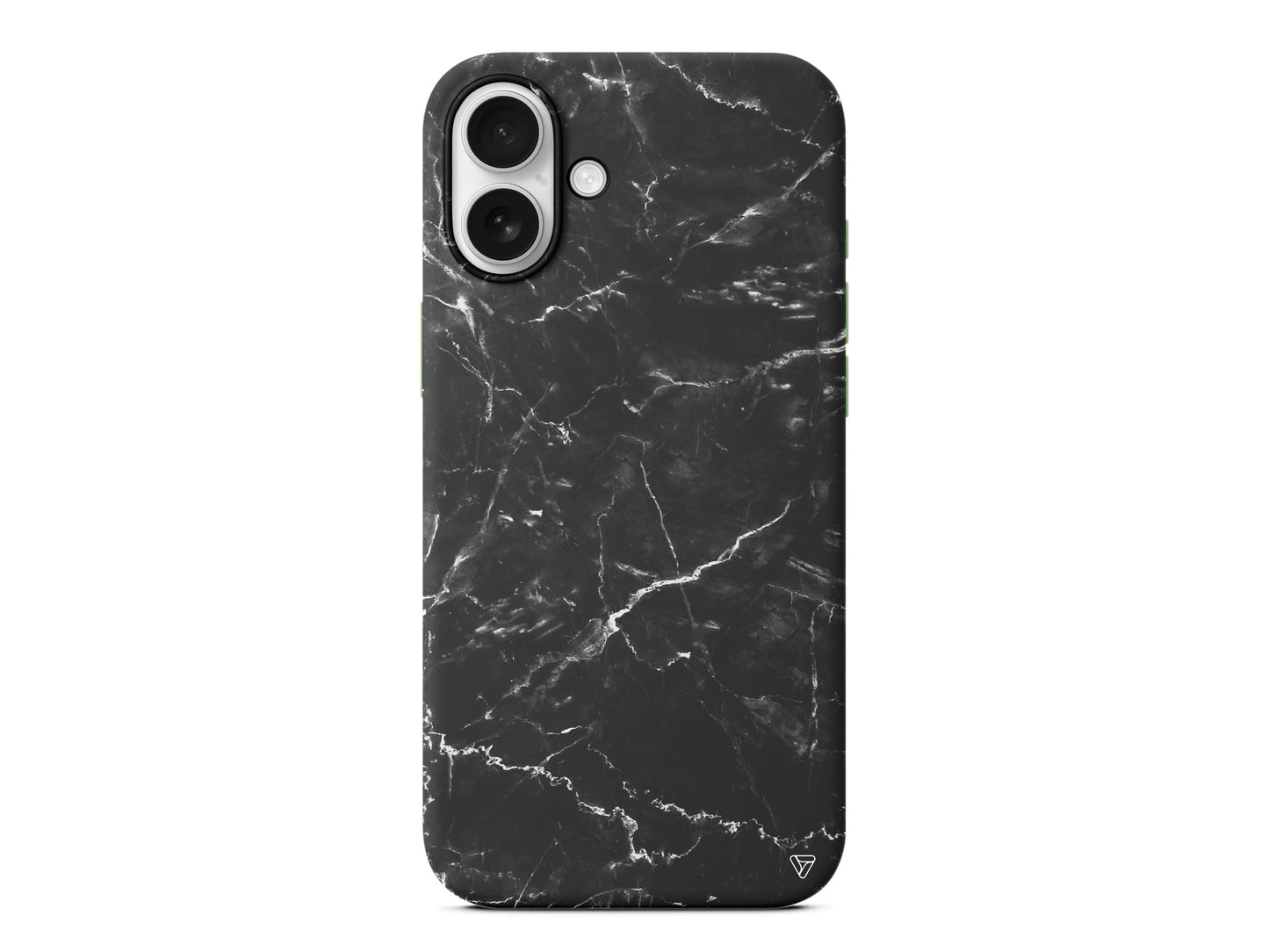 Black Marble 2 Lansman Model İçi Kadife Silikon Telefon Kılıfı