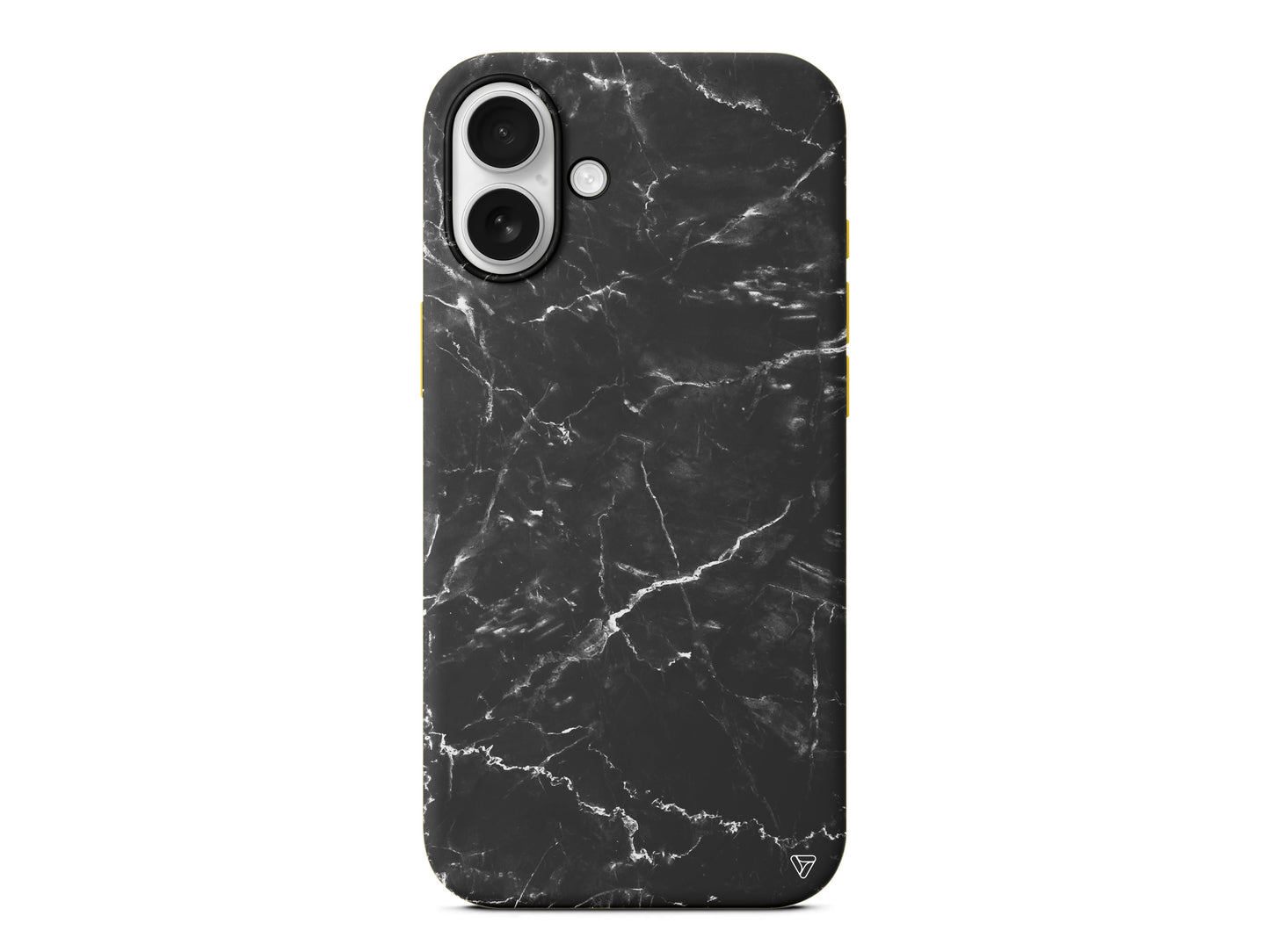 Black Marble 2 Lansman Model İçi Kadife Silikon Telefon Kılıfı