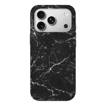 Black Marble 2 Lansman Model İçi Kadife Silikon Telefon Kılıfı
