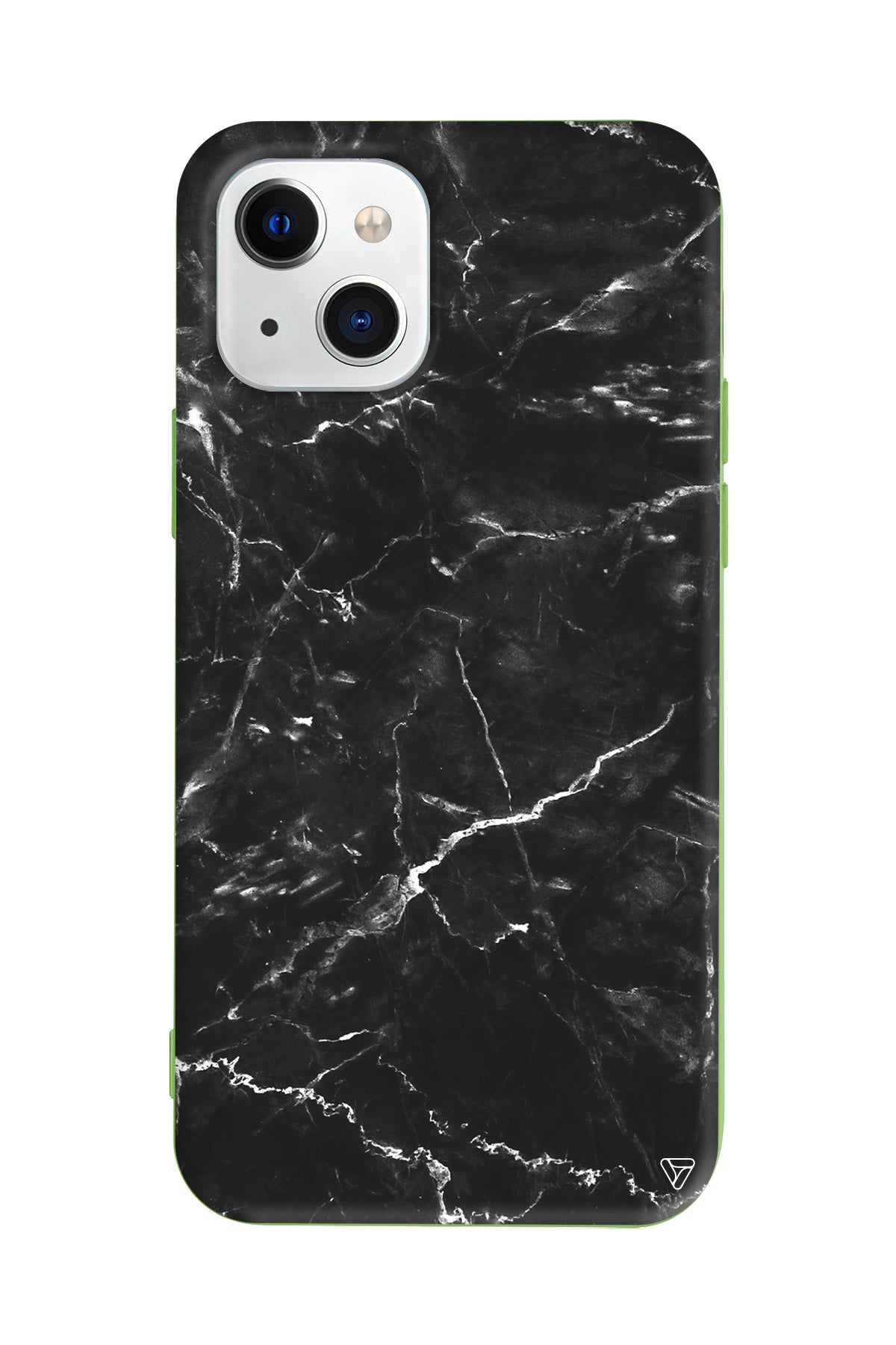 Black Marble 2 Lansman Model İçi Kadife Silikon Telefon Kılıfı – Plus Serisine Özel