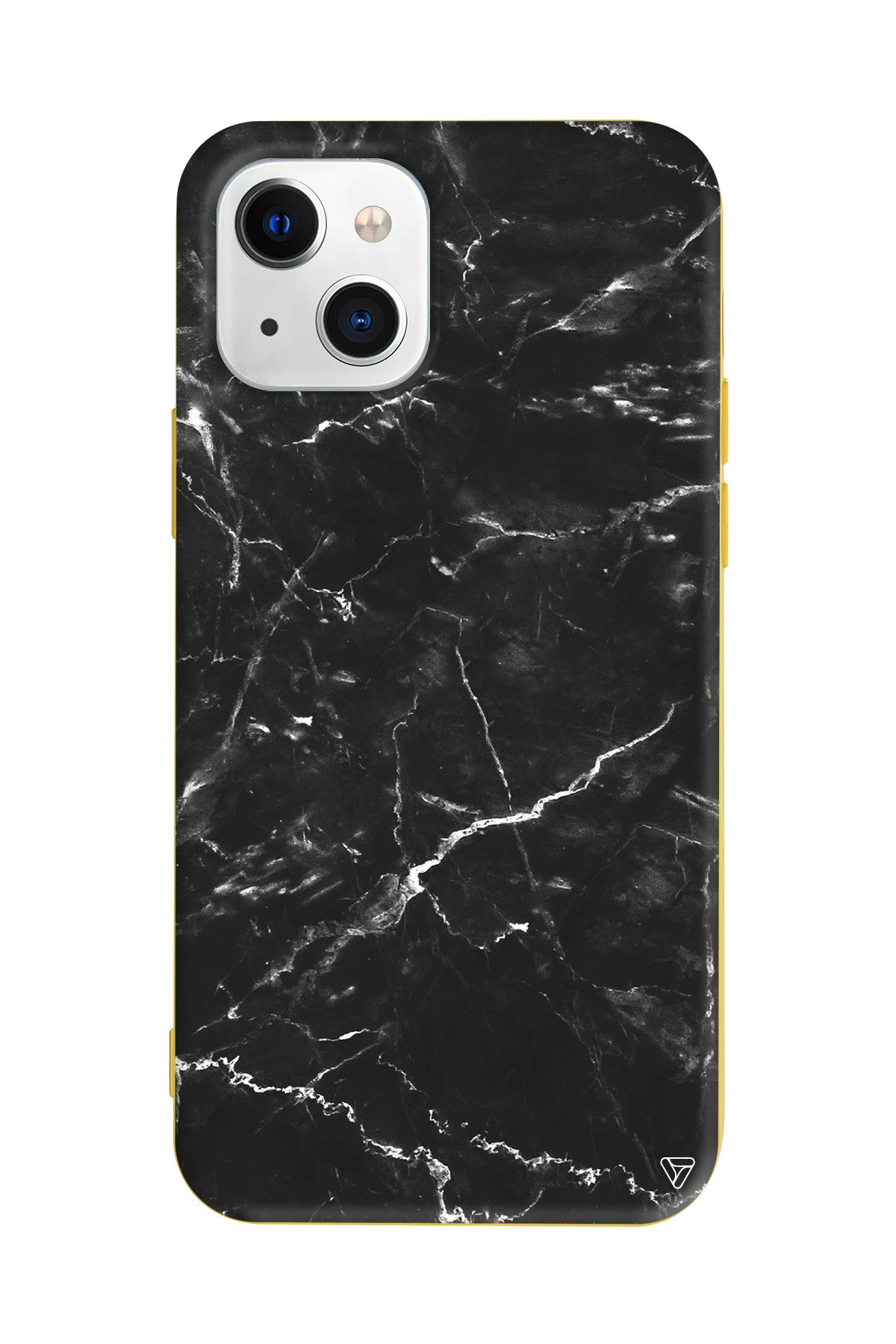 Black Marble 2 Lansman Model İçi Kadife Silikon Telefon Kılıfı