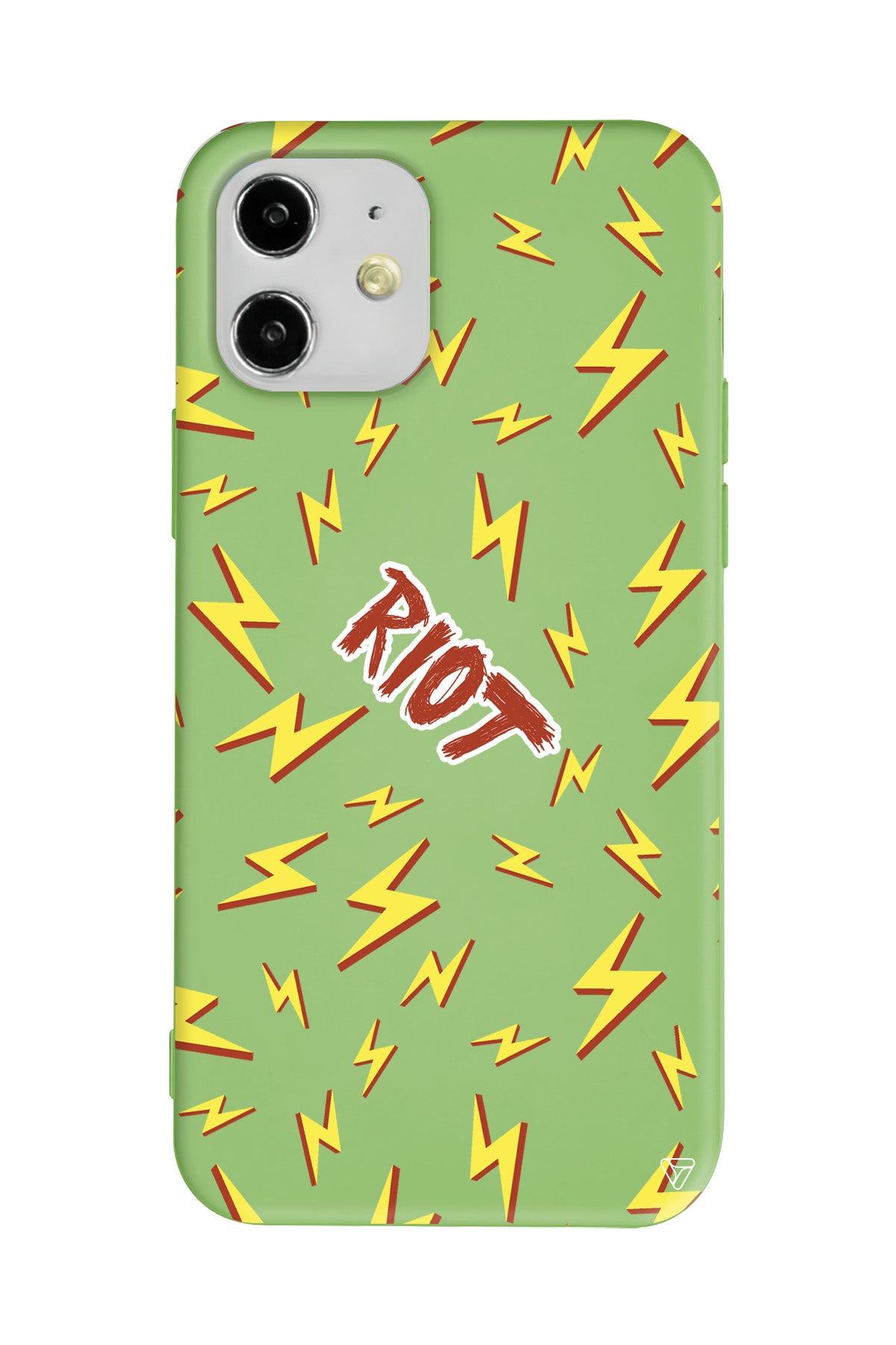 Riot Lansman Model İçi Kadife Silikon Telefon Kılıfı