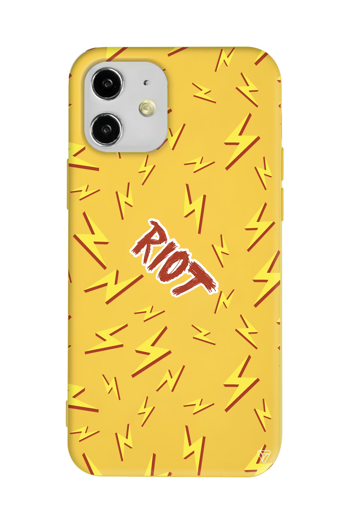 Riot Lansman Model İçi Kadife Silikon Telefon Kılıfı