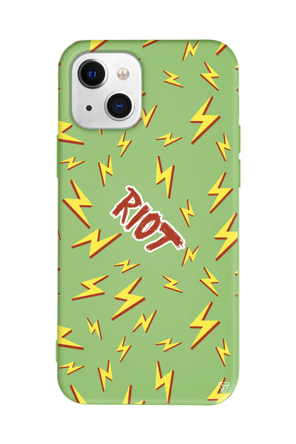 Riot Lansman Model İçi Kadife Silikon Telefon Kılıfı – Plus Serisine Özel