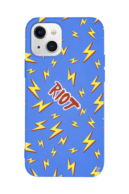 Riot Lansman Model İçi Kadife Silikon Telefon Kılıfı – Plus Serisine Özel