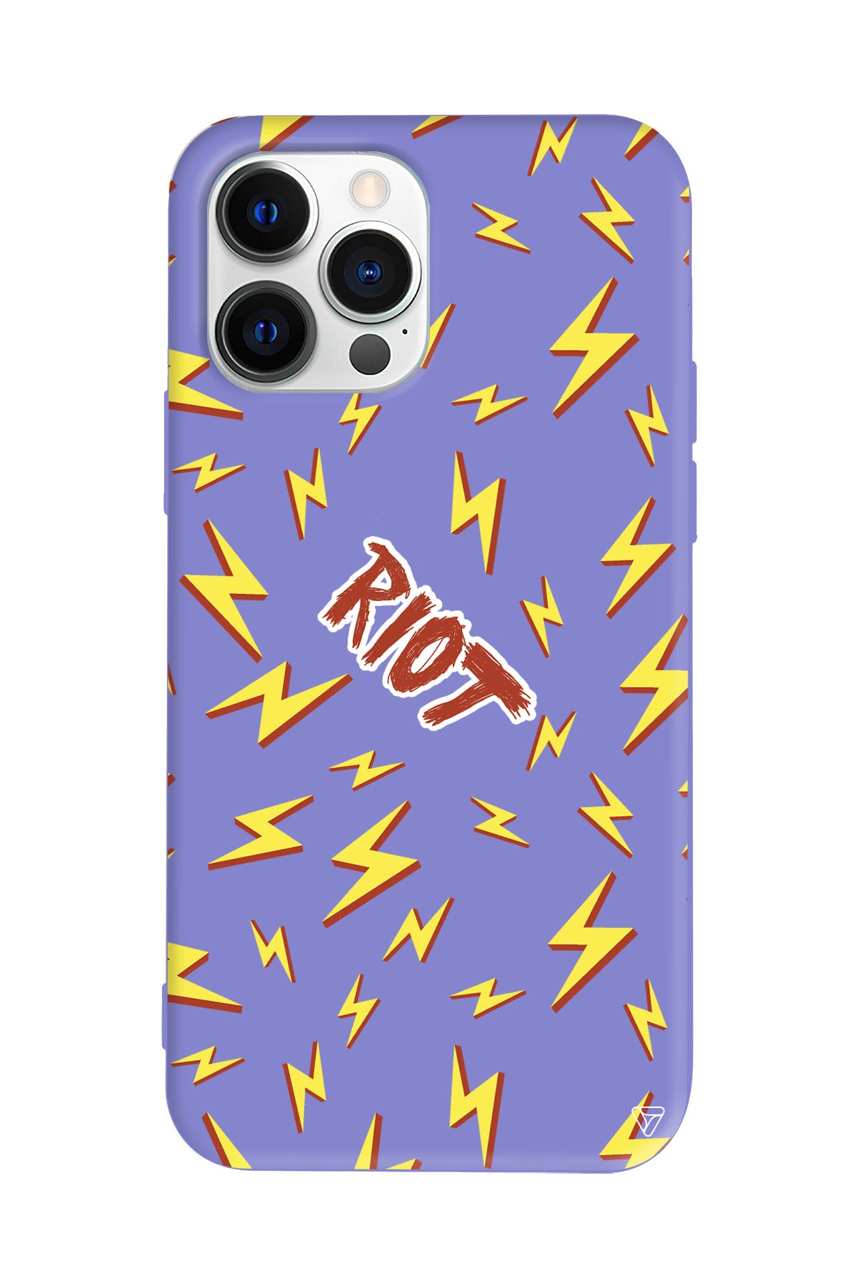 Riot Lansman Model İçi Kadife Silikon Telefon Kılıfı