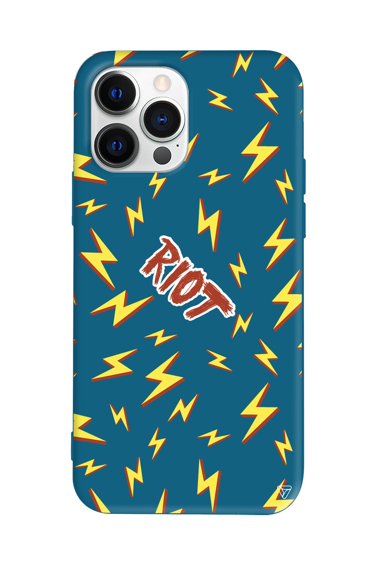 Riot Lansman Model İçi Kadife Silikon Telefon Kılıfı