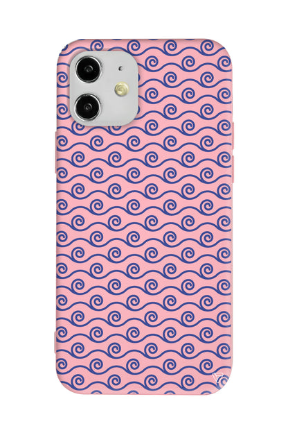 Dalga 3 Lansman Model İçi Kadife Silikon Telefon Kılıfı