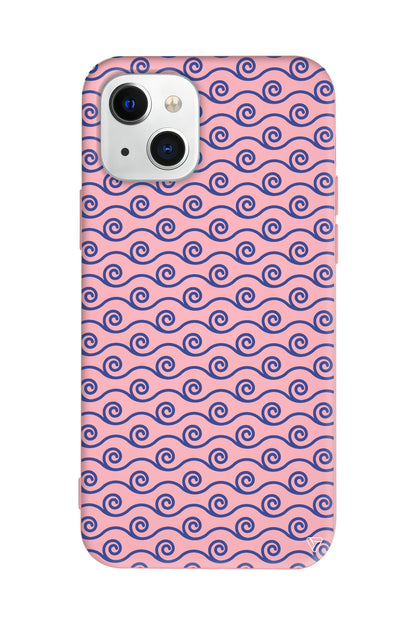 Dalga 3 Lansman Model İçi Kadife Silikon Telefon Kılıfı