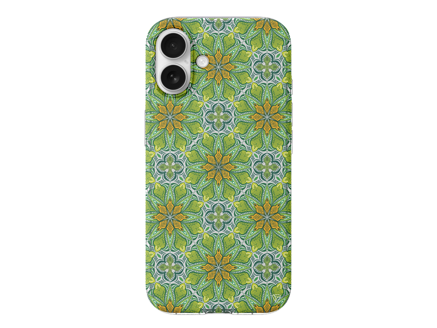 Yeşil Desen Lansman Model İçi Kadife Silikon Telefon Kılıfı – Plus Serisine Özel