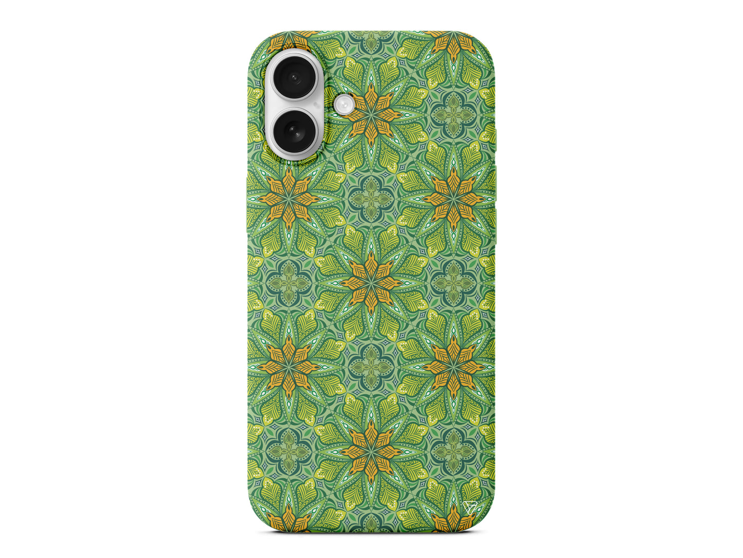 Yeşil Desen Lansman Model İçi Kadife Silikon Telefon Kılıfı – Plus Serisine Özel