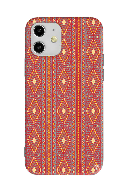 Kilim Lansman Model İçi Kadife Silikon Telefon Kılıfı