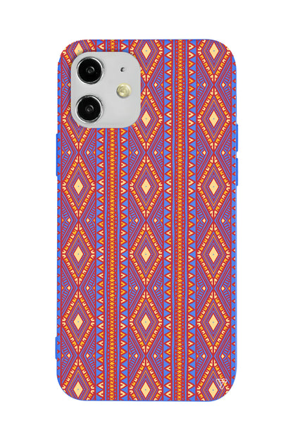 Kilim Lansman Model İçi Kadife Silikon Telefon Kılıfı