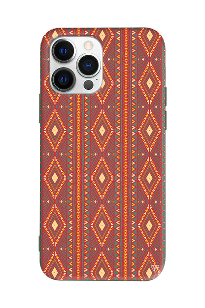 Kilim Lansman Model İçi Kadife Silikon Telefon Kılıfı