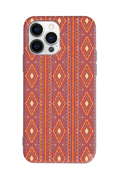 Kilim Lansman Model İçi Kadife Silikon Telefon Kılıfı