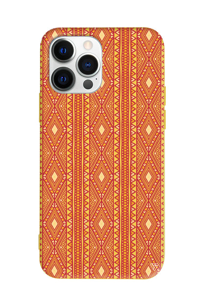 Kilim Lansman Model İçi Kadife Silikon Telefon Kılıfı
