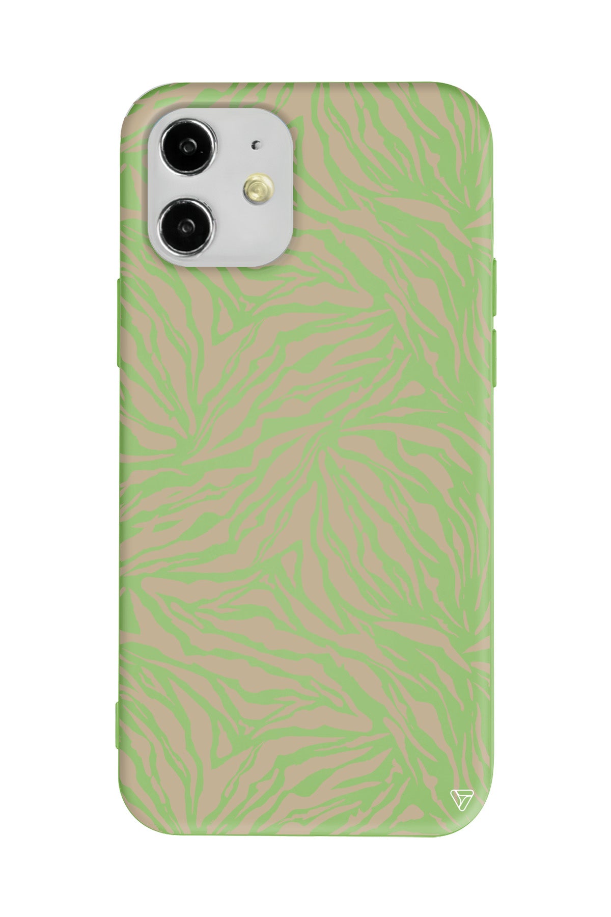 Leopar Deseni Lansman Model İçi Kadife Silikon Telefon Kılıfı