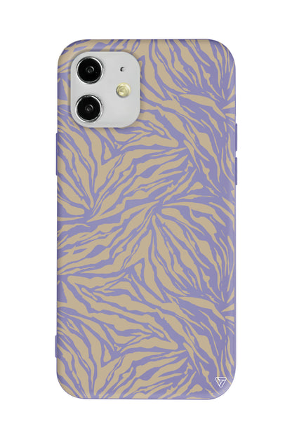 Leopar Deseni Lansman Model İçi Kadife Silikon Telefon Kılıfı