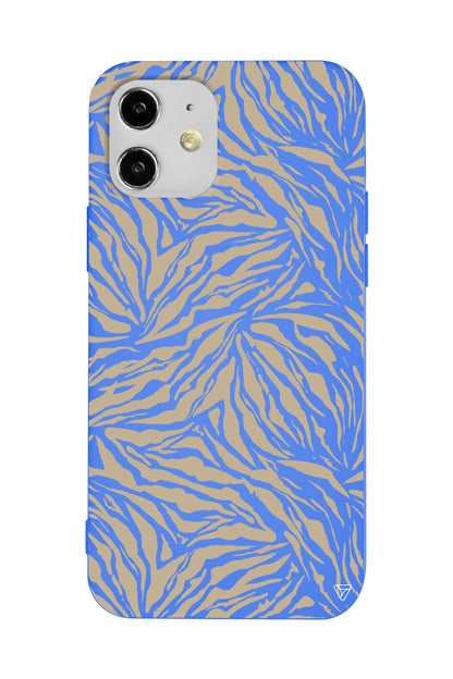 Leopar Deseni Lansman Model İçi Kadife Silikon Telefon Kılıfı