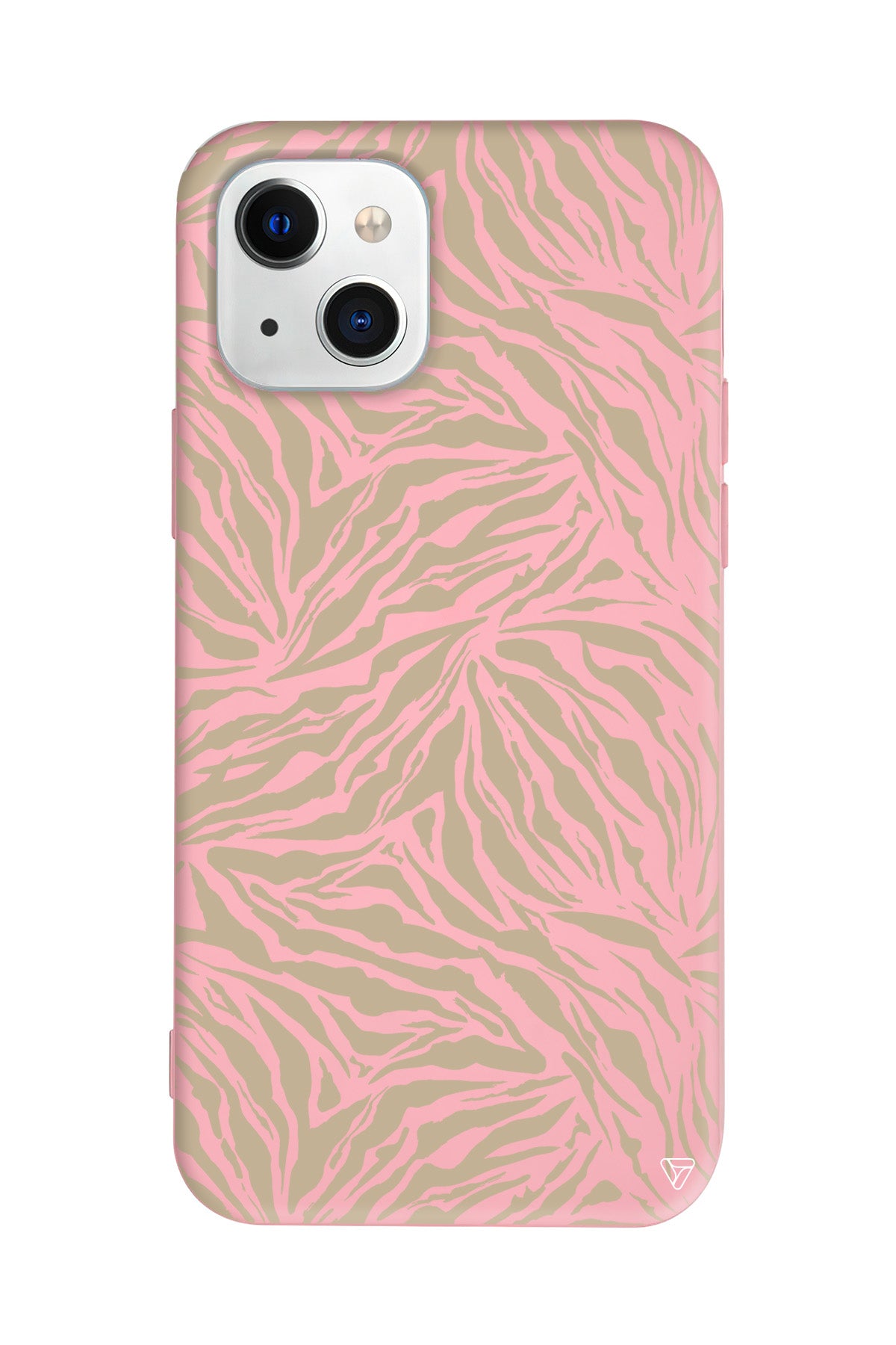 Leopar Deseni Lansman Model İçi Kadife Silikon Telefon Kılıfı